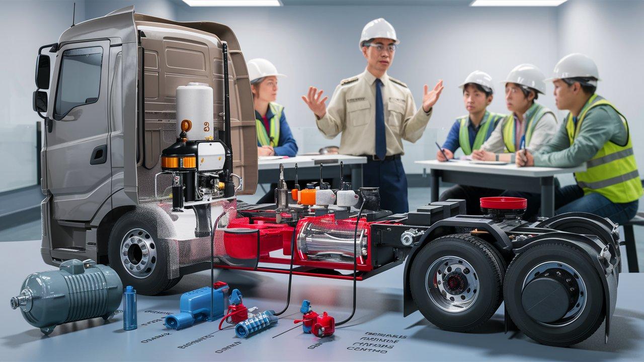 Class 1 right truck