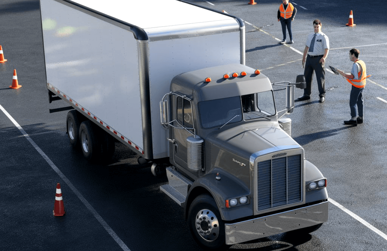 Class 1 right truck